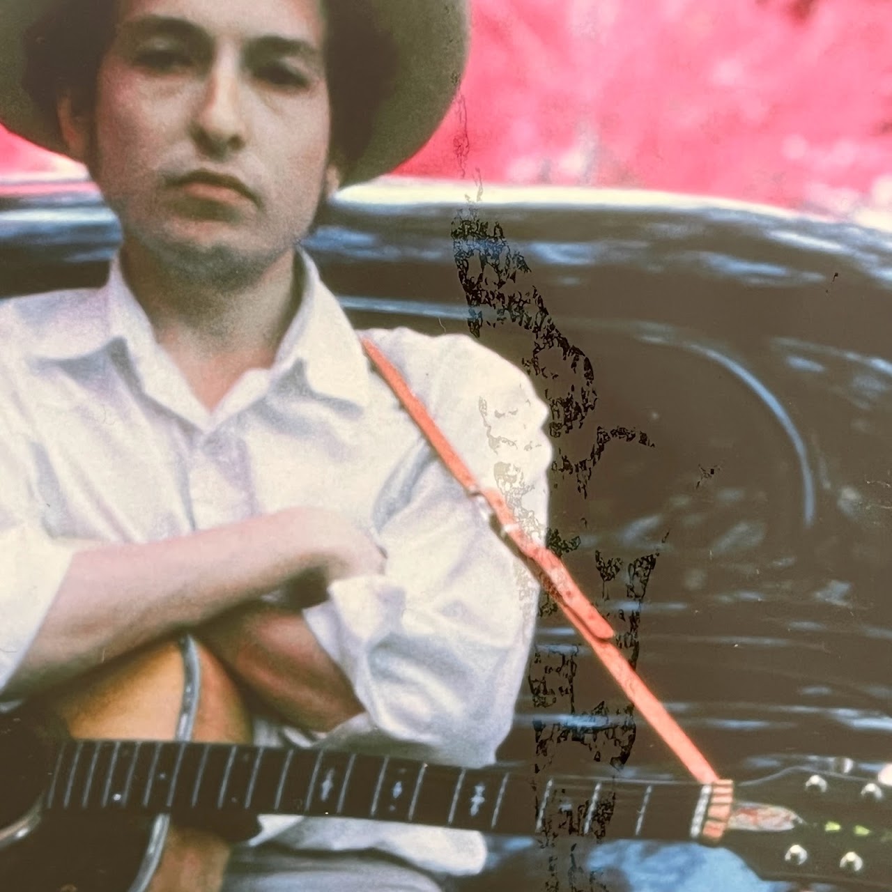 Elliott Landy Signed Bob Dylan Woodstock Photograph