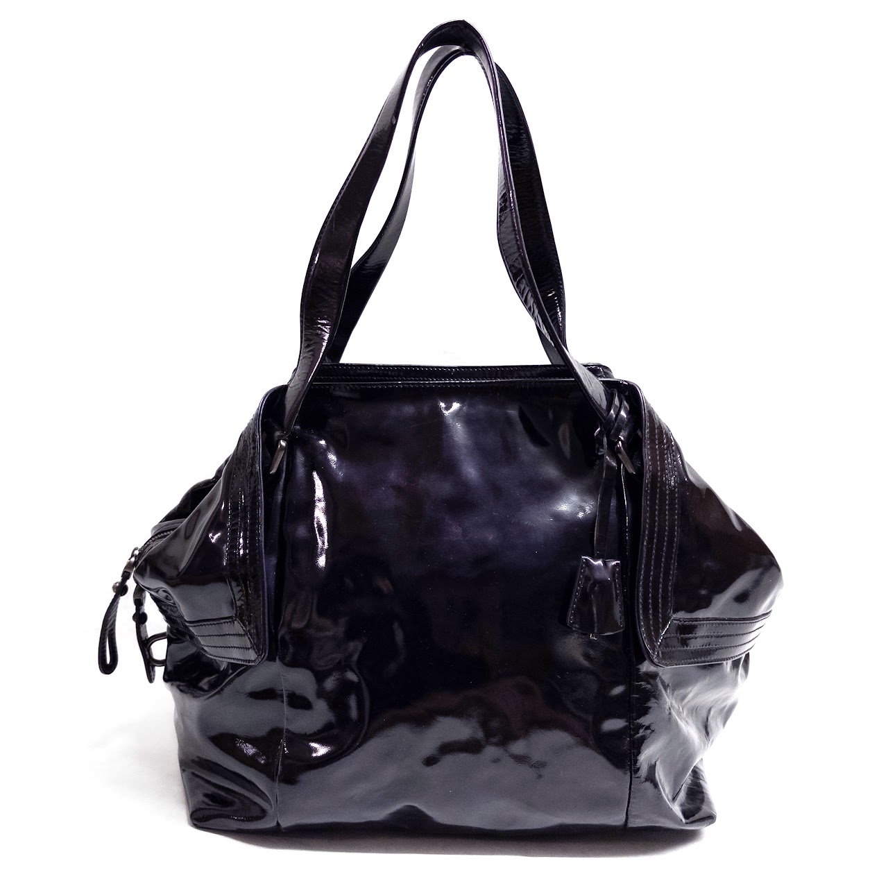 Salvatore Ferragamo Midnight Purple  Tote