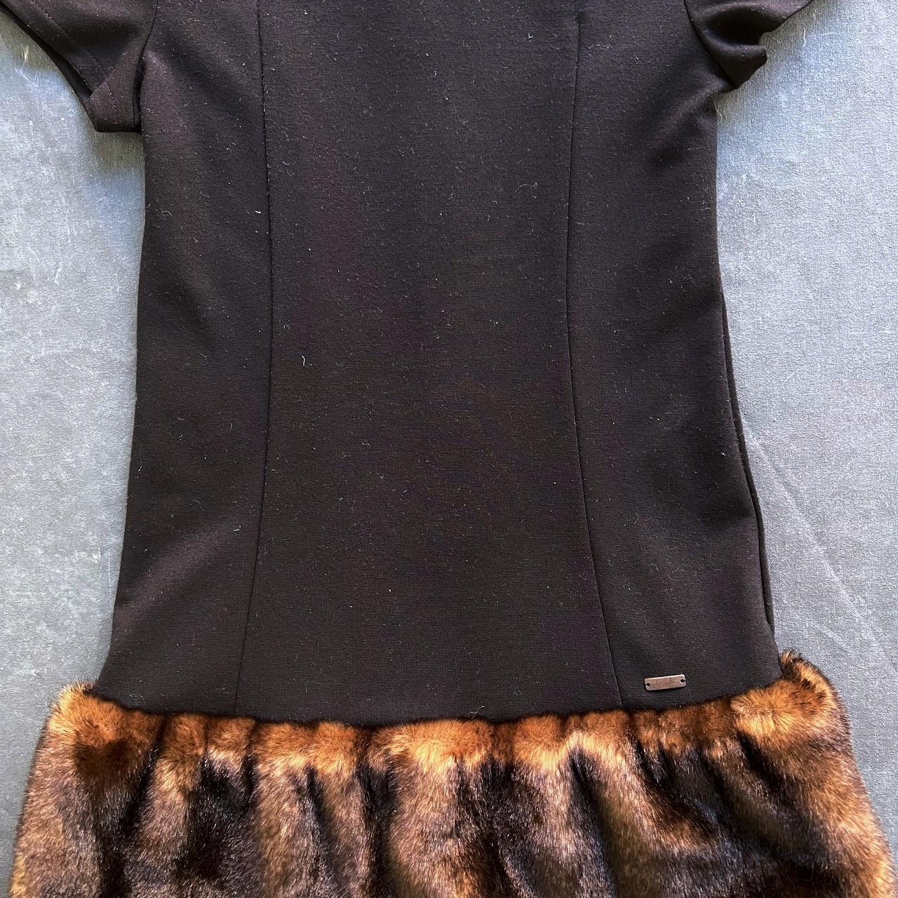 Jean Paul Gaultier KID'S Faux Fur Dress