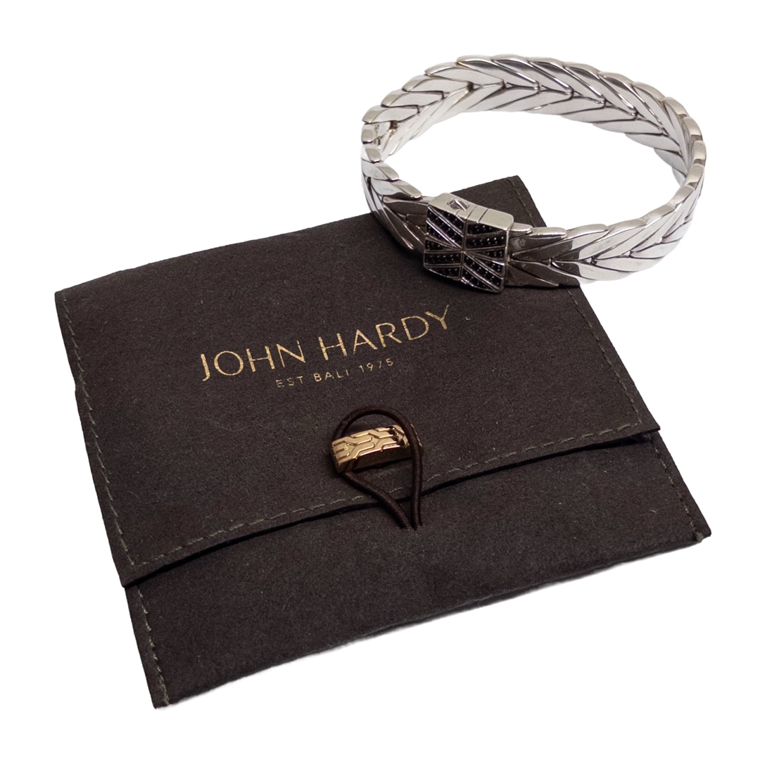 John Hardy Sterling Silver and Sapphire Bracelet