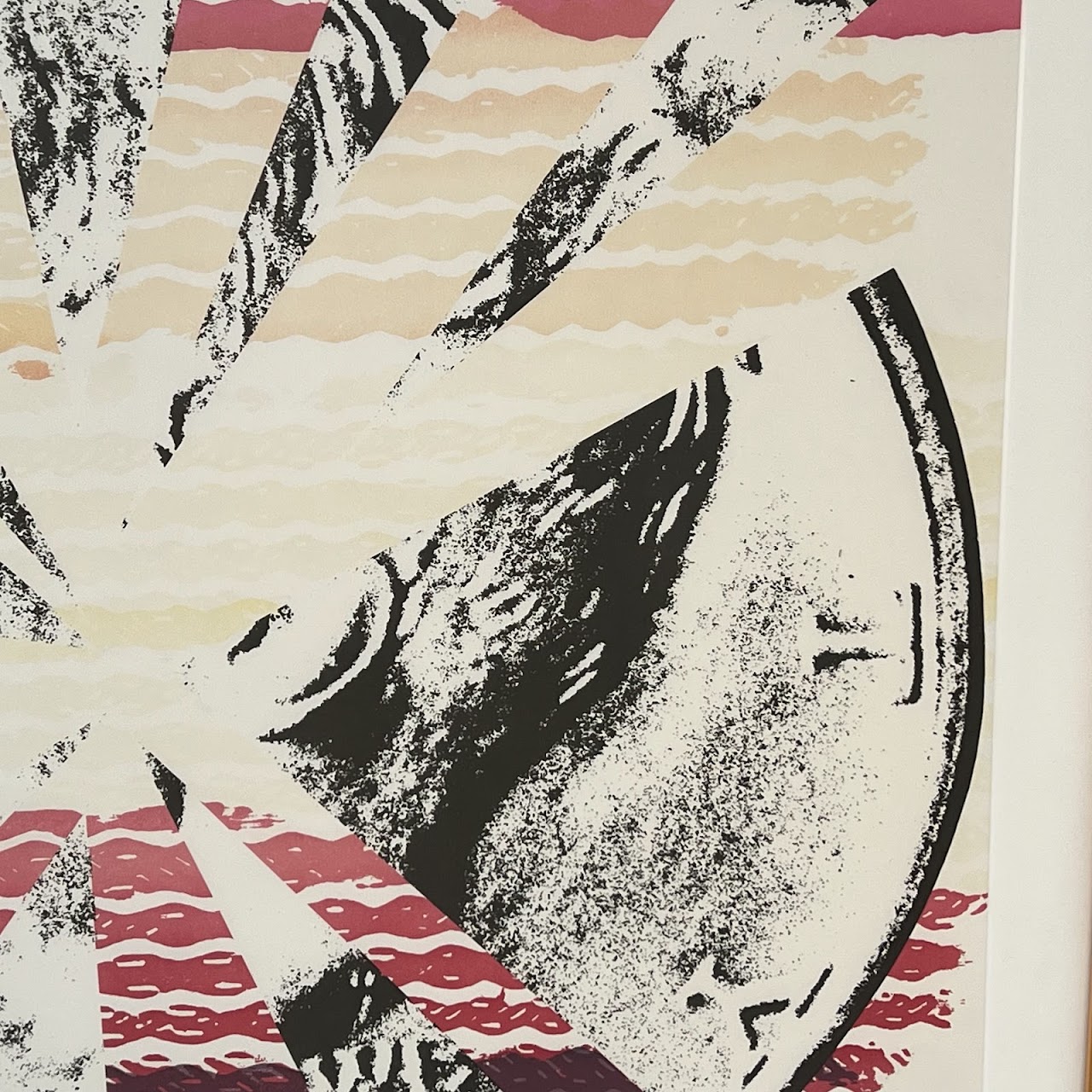 James Rosenquist 'Starfish' Signed Serigraph Exhibition Poster, 1974