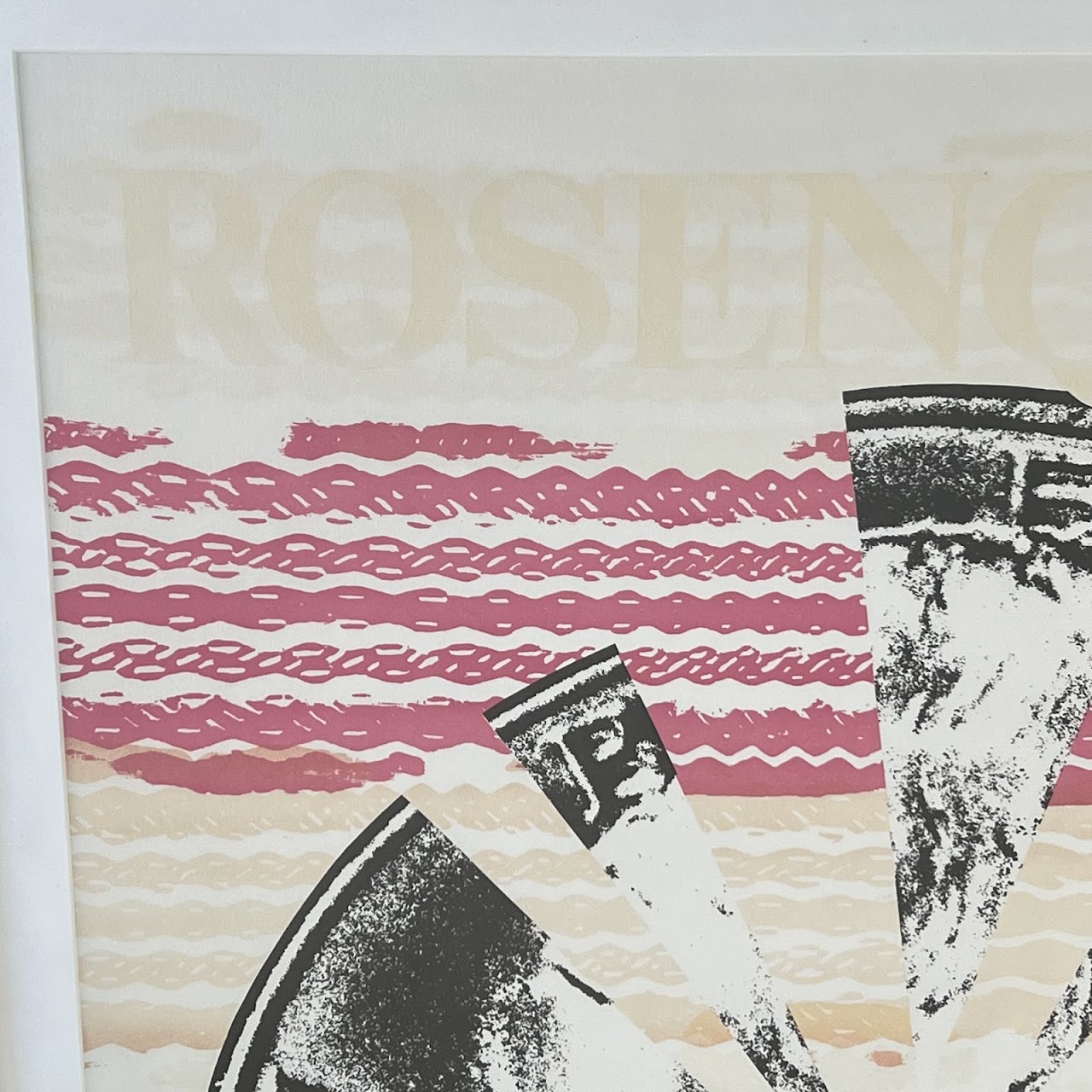 James Rosenquist 'Starfish' Signed Serigraph Exhibition Poster, 1974