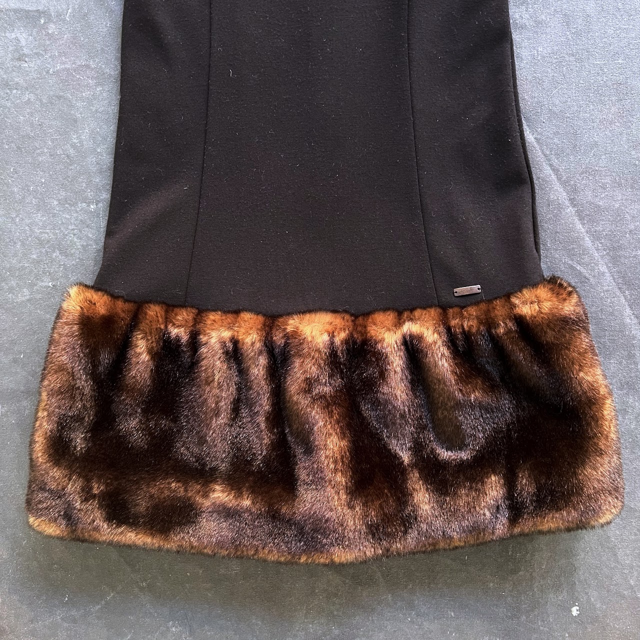 Jean Paul Gaultier KID'S Faux Fur Dress