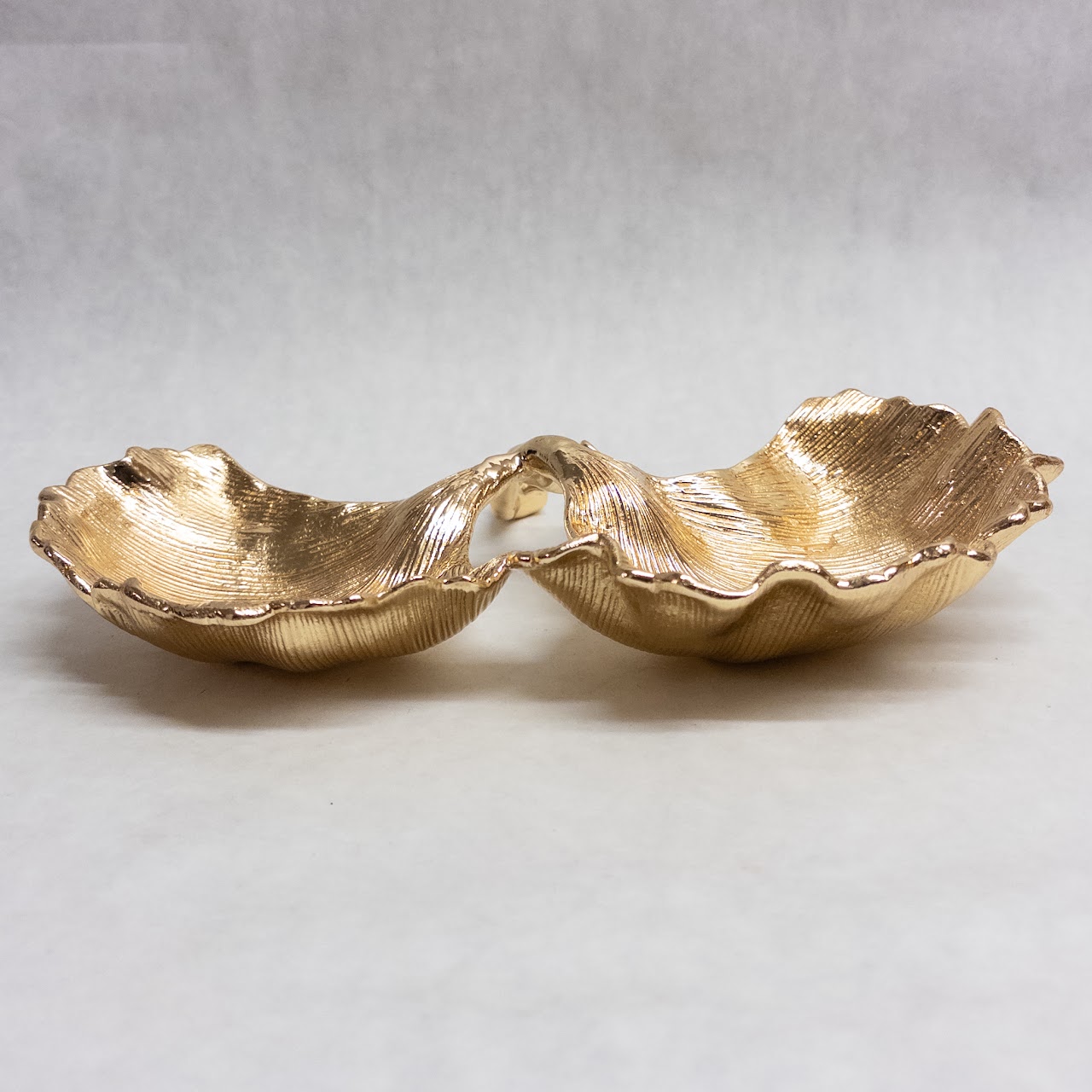 Michael Aram New Leaves Ginkgo Double Compartment Dish