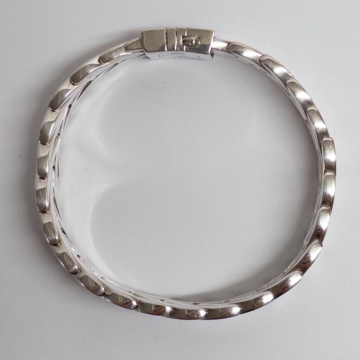 John Hardy Sterling Silver and Sapphire Bracelet