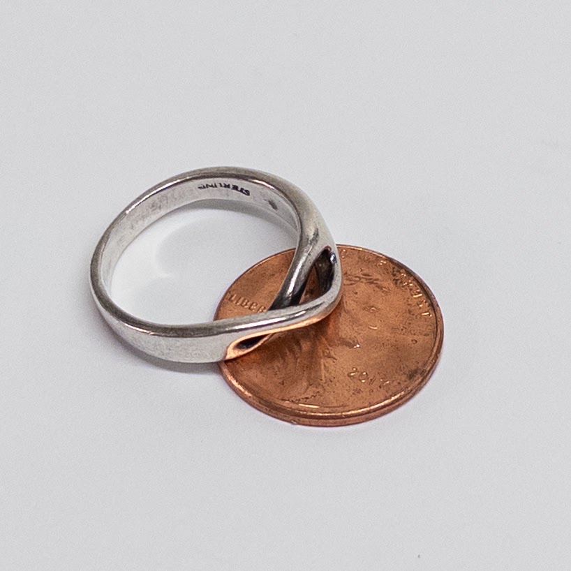 Tiffany & Co. Sterling Silver Infinity Ring