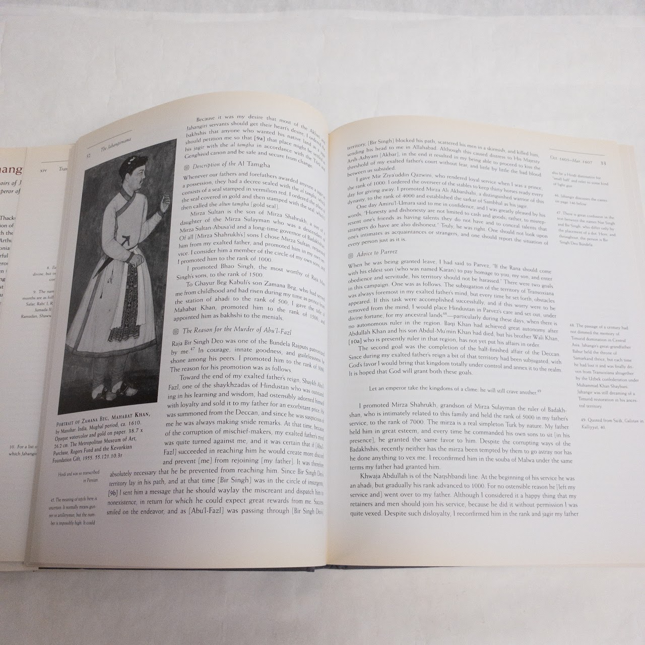 'The Jahangirnama: Memoirs of Jahangir, Emperor of India' Rare Book