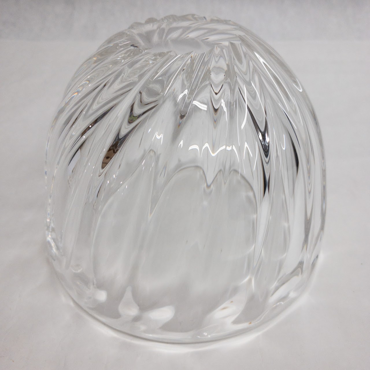 Steuben Crystal Swirl Bowl