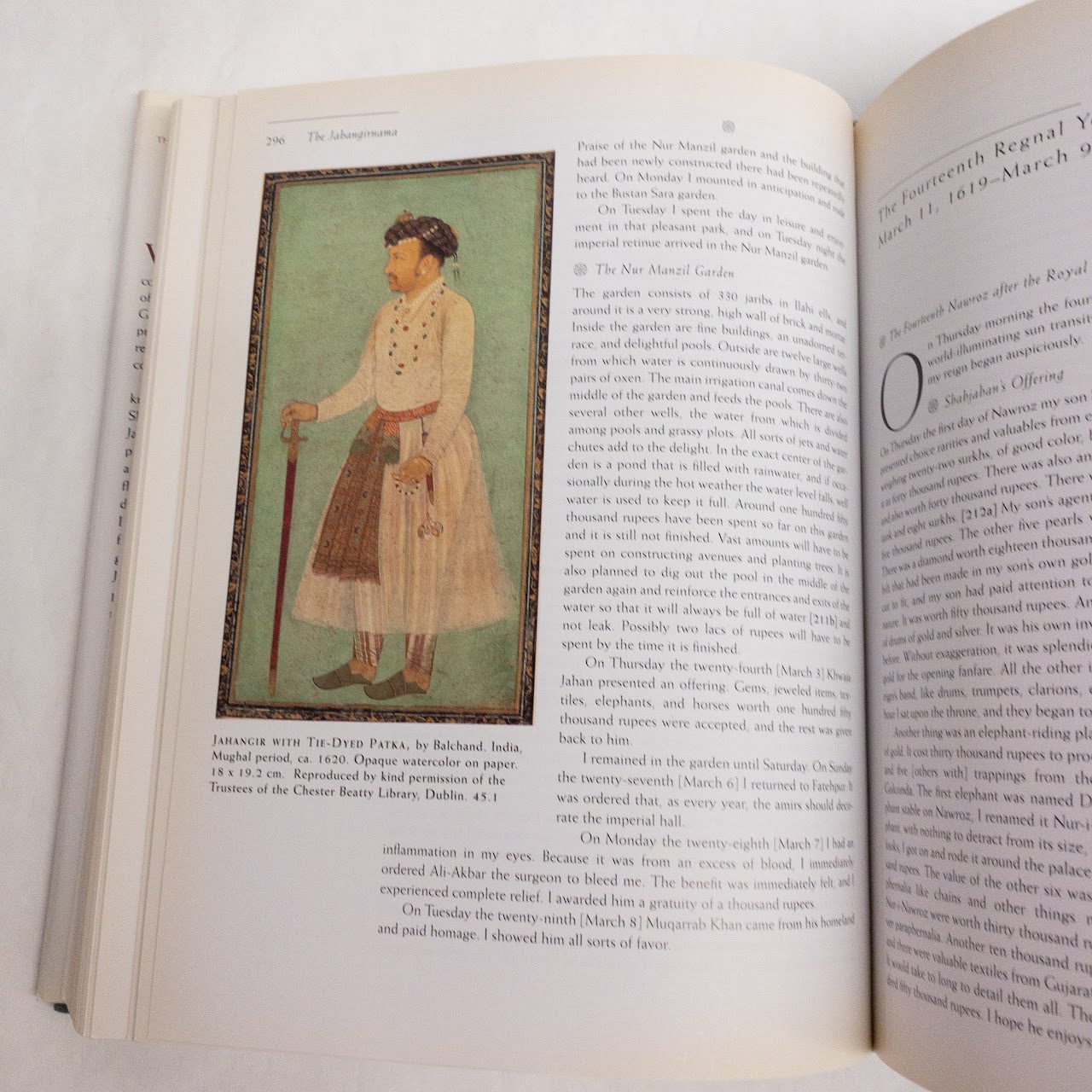 'The Jahangirnama: Memoirs of Jahangir, Emperor of India' Rare Book