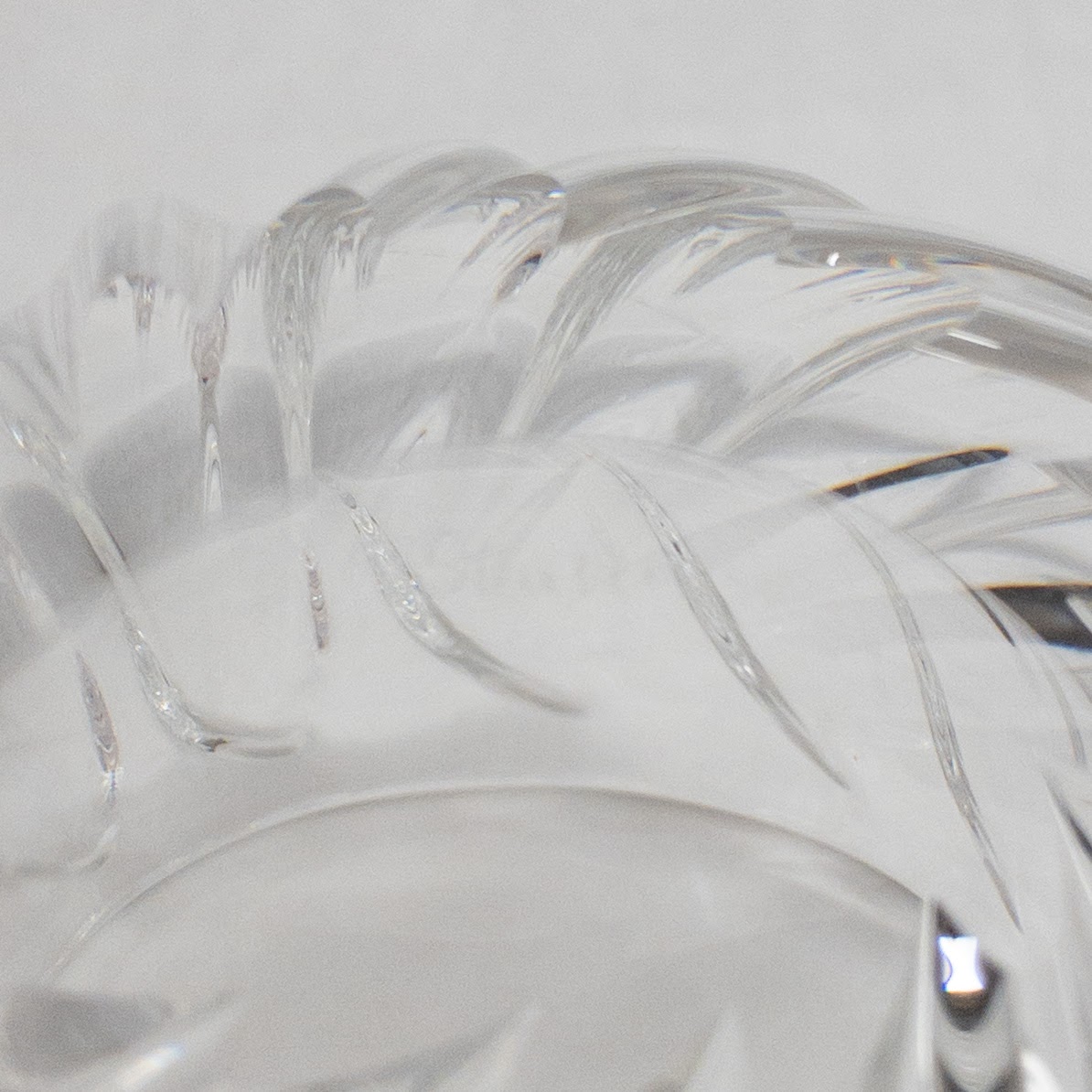 Steuben Crystal Swirl Bowl