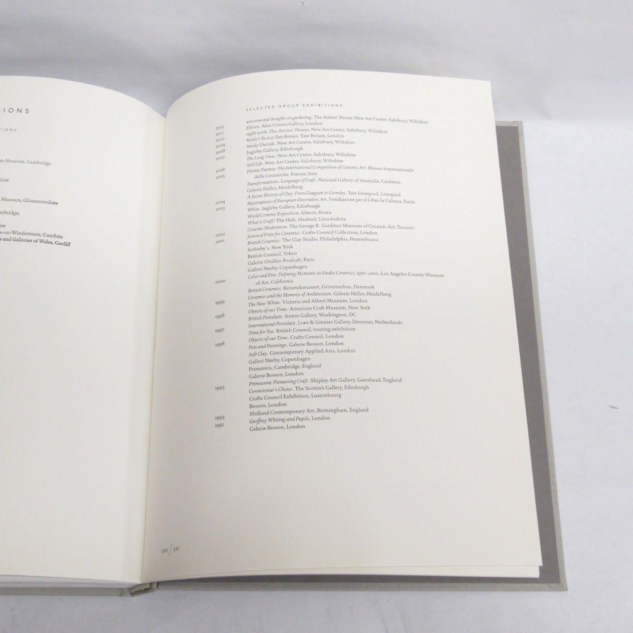 Edmund de Waal SIGNED Monograph Book