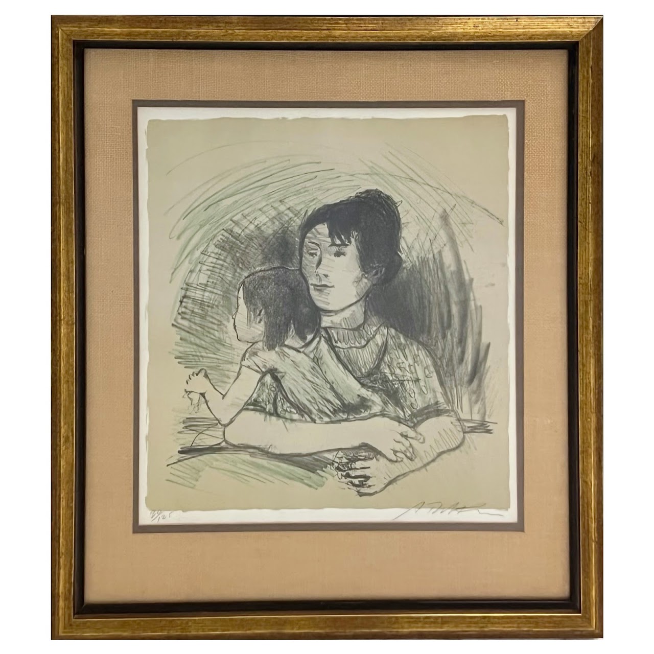 Alexander Dobkin Signed Lithograph