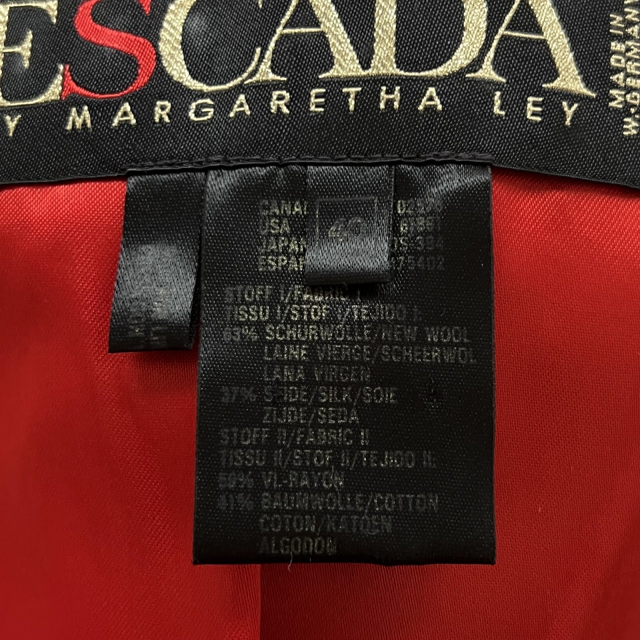 Escada Vintage Embellished Jacket