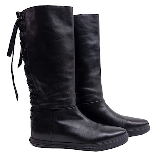 Miu Miu Black Leather Boots