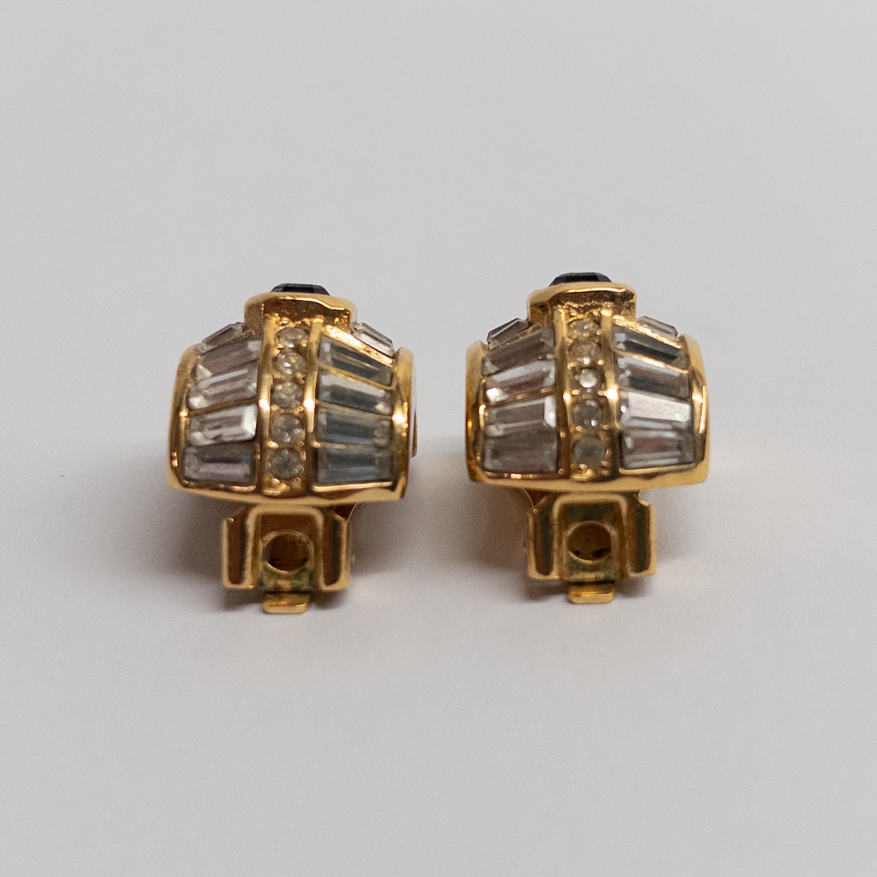 Christian Dior Clip Earrings