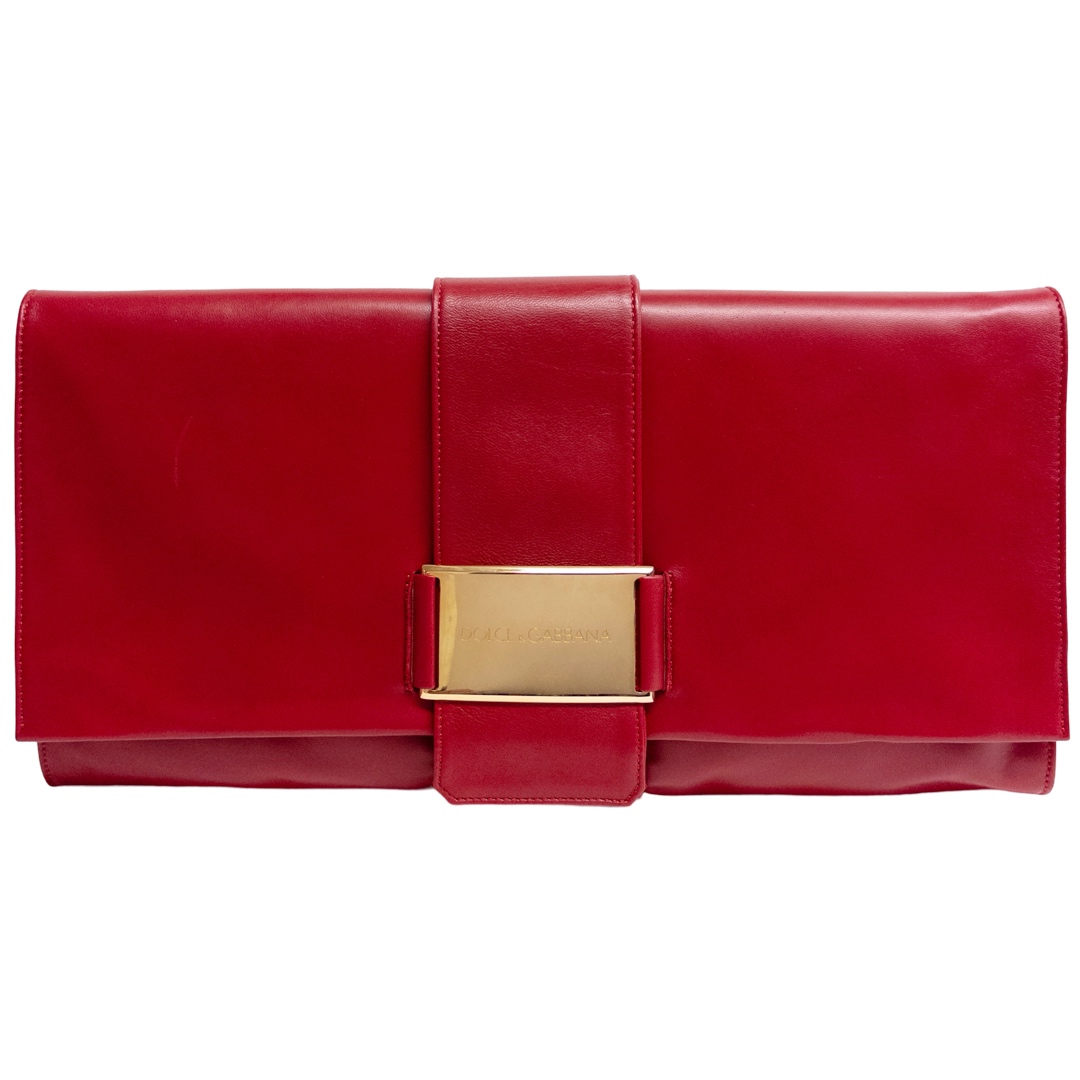 Dolce & Gabbana S/S 2001 Runway Oversized Envelope Clutch