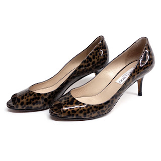 Jimmy Choo Isabel Peeptoe Pumps