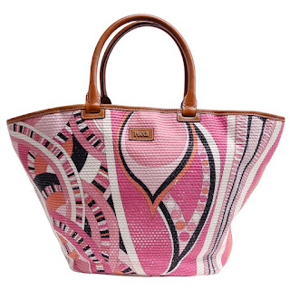 Emilio Pucci Vintage Abstract Print Tote Bag