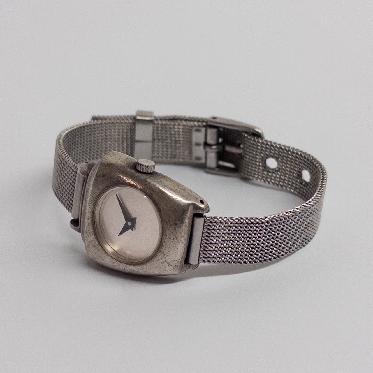 Sterling Silver Lisa Jenks Modernist Ladies Watch