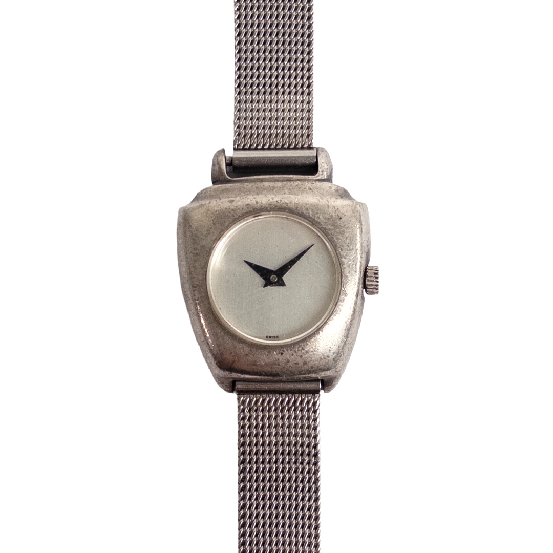 Sterling Silver Lisa Jenks Modernist Ladies Watch