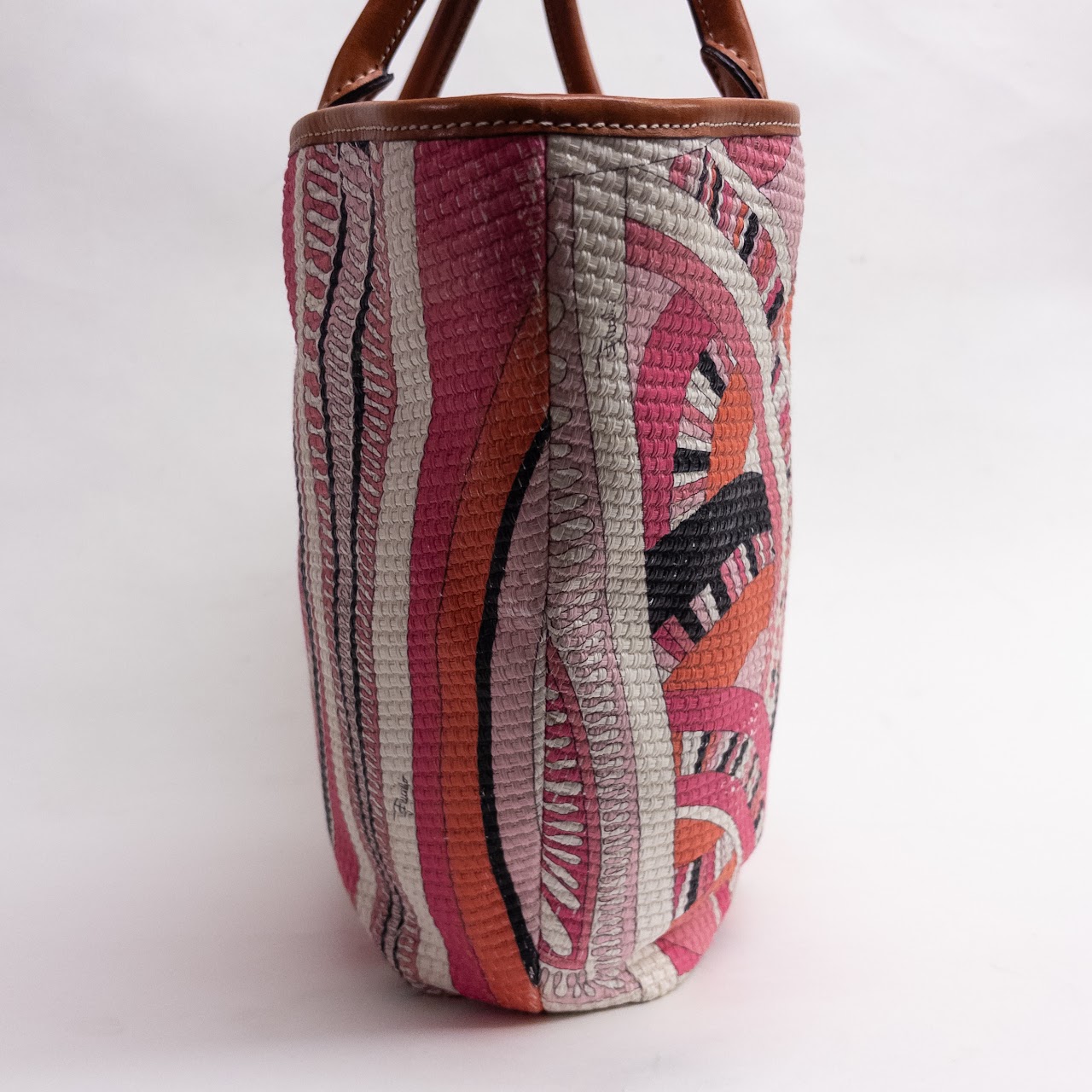 Emilio Pucci Vintage Abstract Print Tote Bag