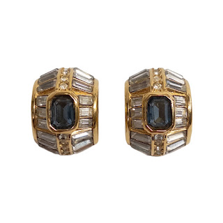 Christian Dior Clip Earrings