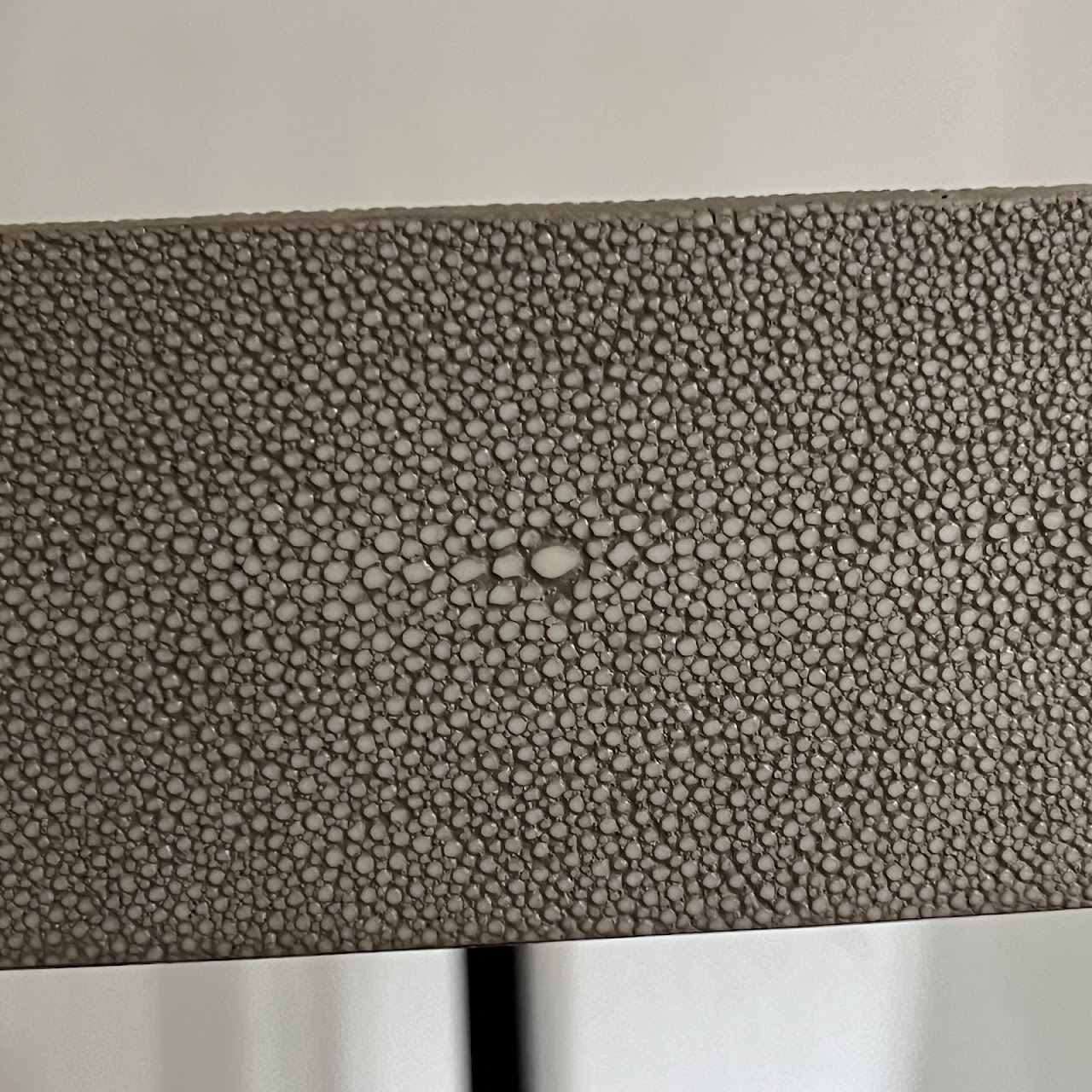 Made Goods Dexter Faux Shagreen Oval Side Table