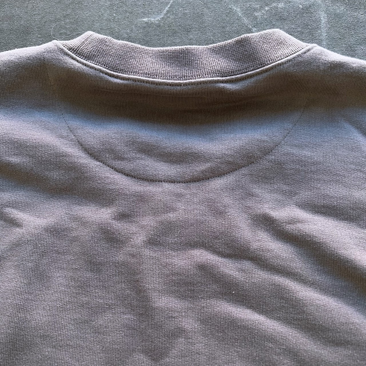 Prada Oversized Grey Garment-Dyed Cotton Sweatshirt