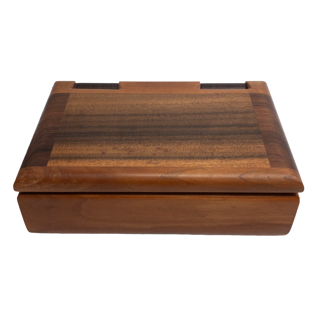 Cherry, Padauk, and Oriental Wood Box