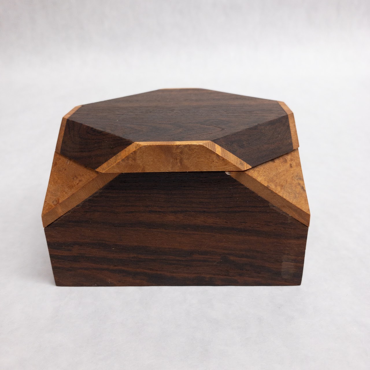 Rosewood, Birdseye Maple, and Oak Wood Box