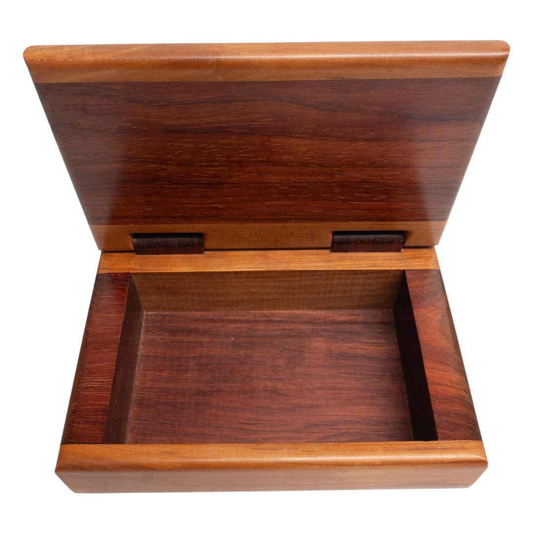 Cherry, Padauk, and Oriental Wood Box