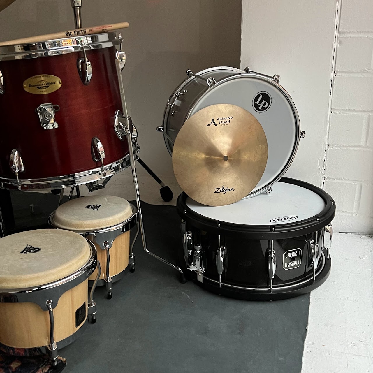 23-Piece Drum Set