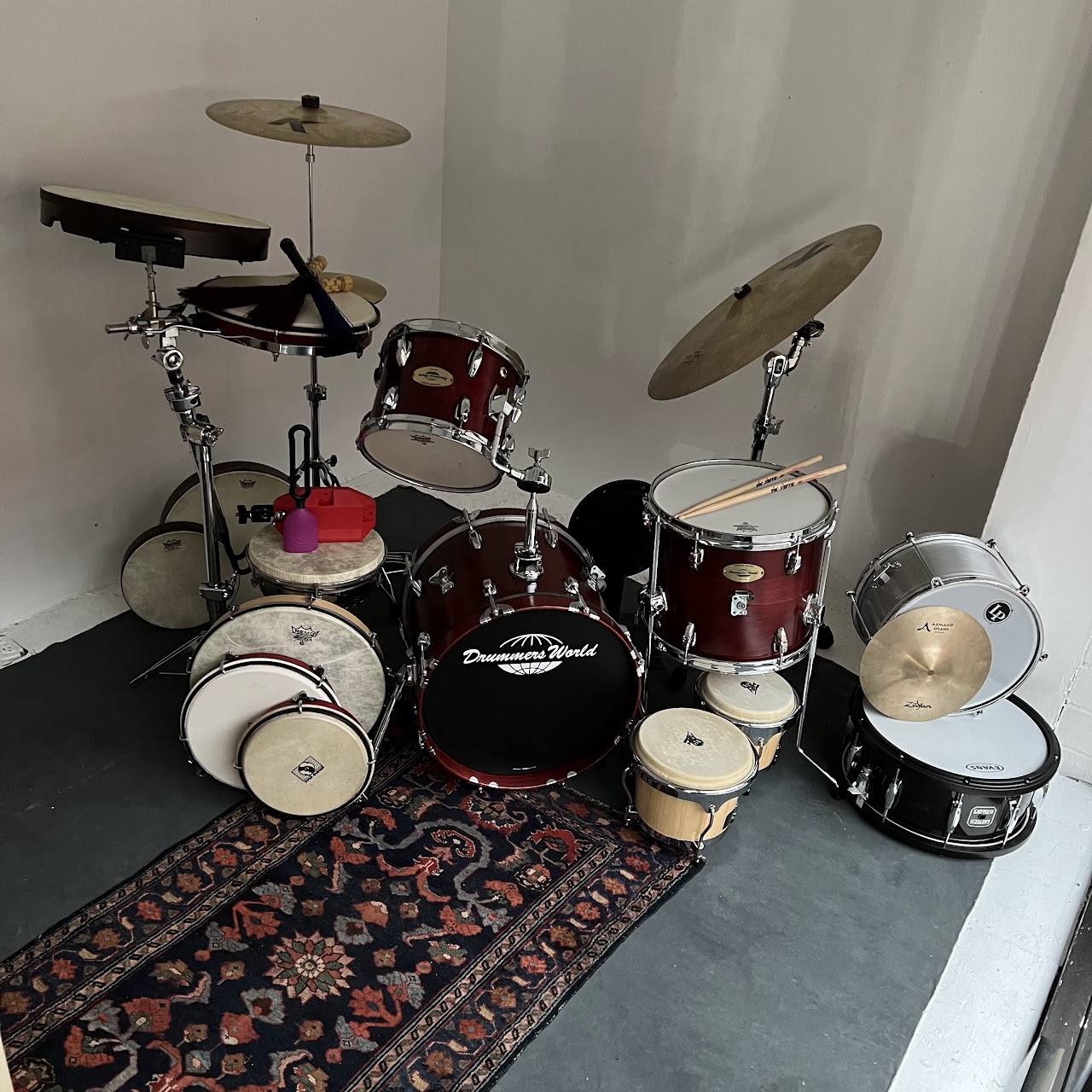 23-Piece Drum Set