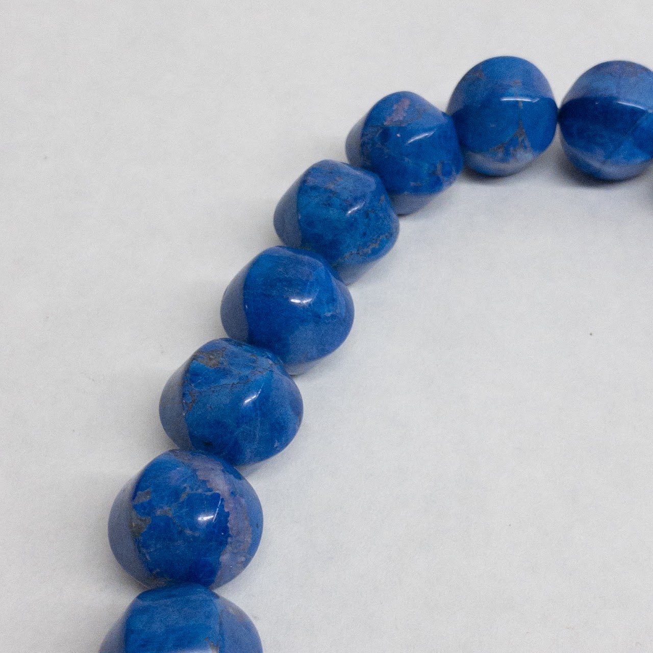 Lapis Lazuli, 14K Gold, and Blue Stone Necklace