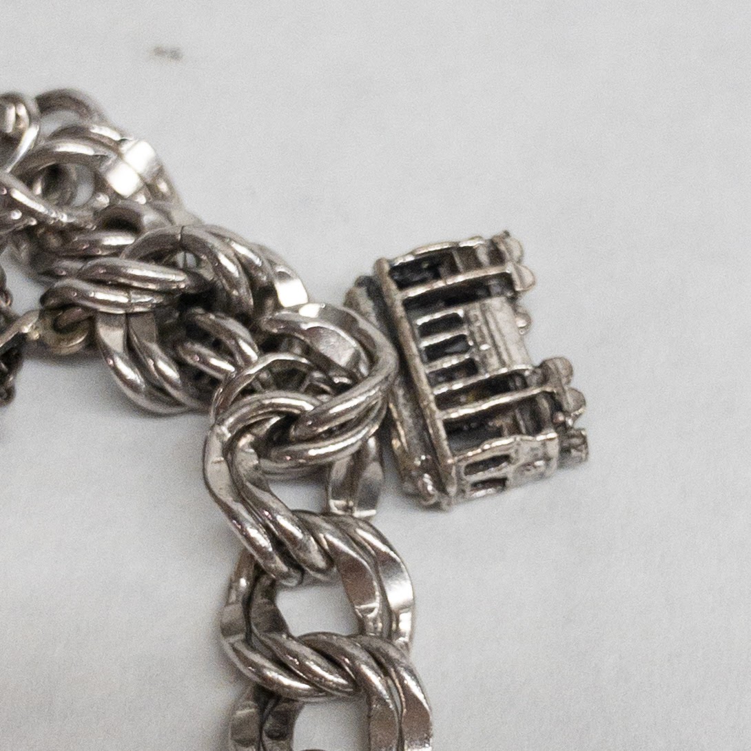 Sterling Silver Charm Bracelet