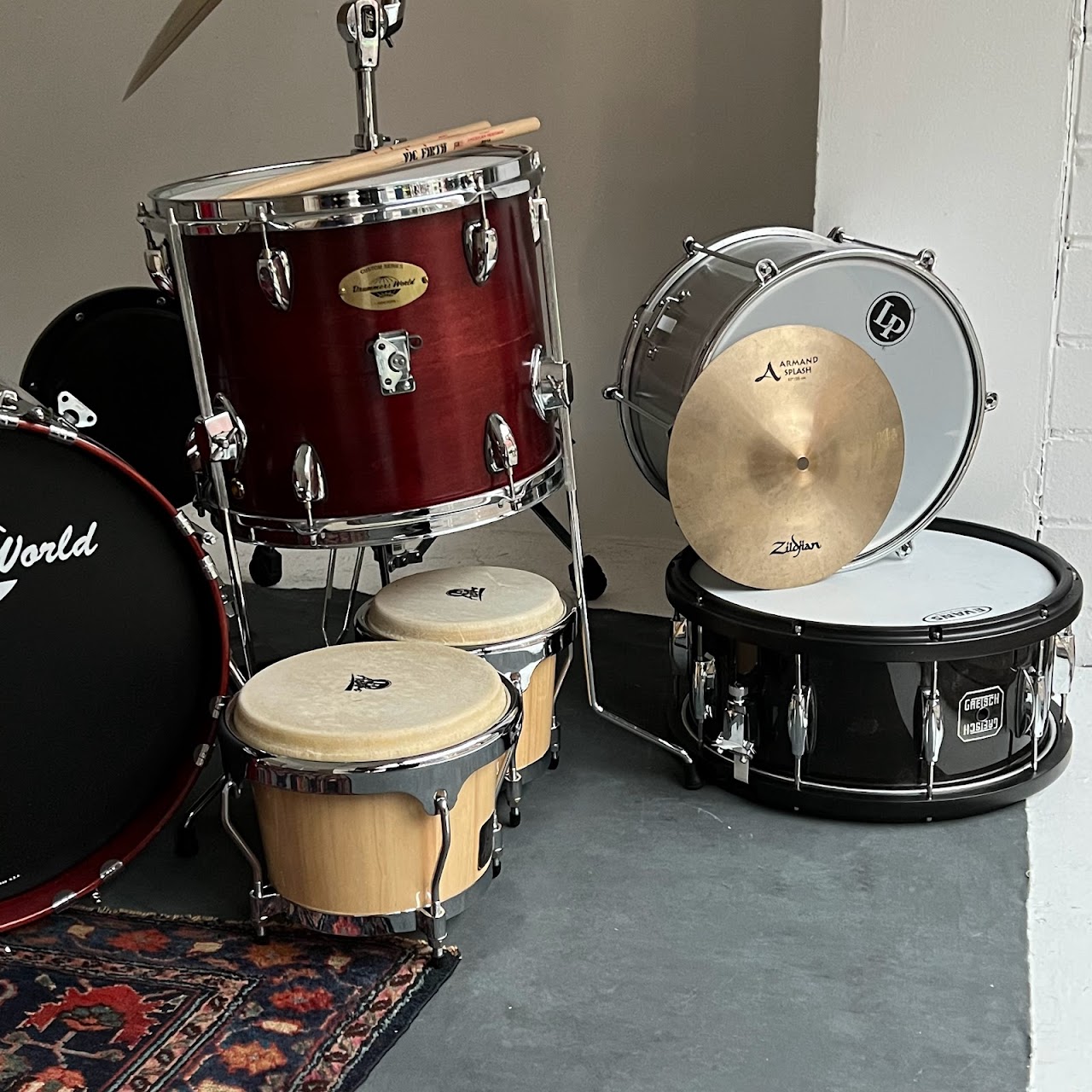 23-Piece Drum Set