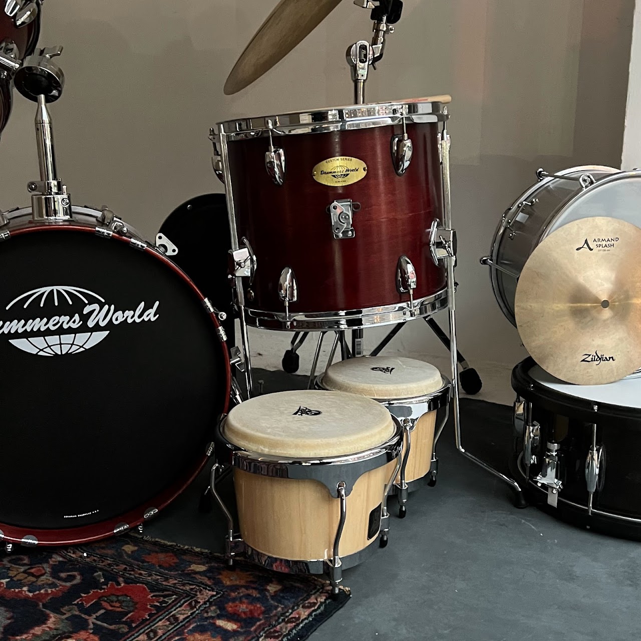 23-Piece Drum Set