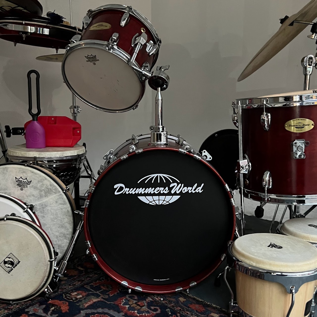 23-Piece Drum Set