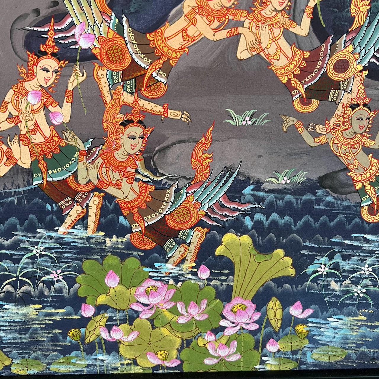 Balinese Oil Painting