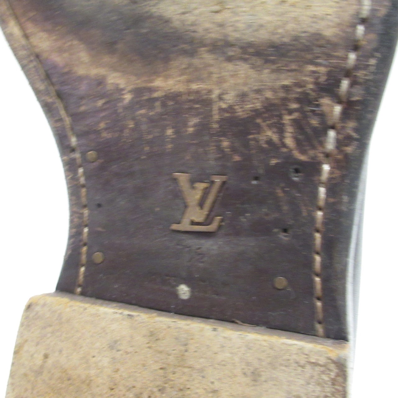 Louis Vuitton Leather Loafers