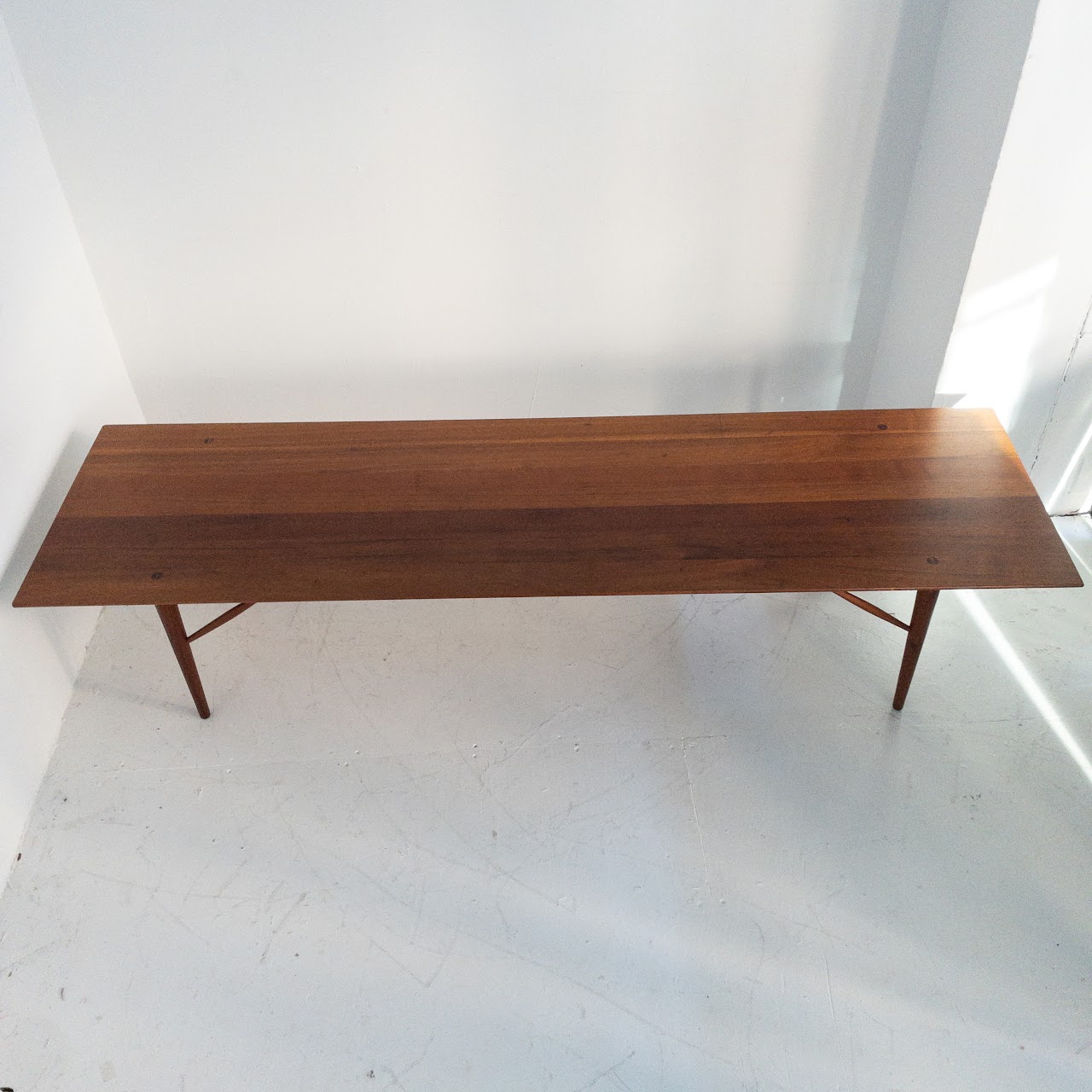 Mid Century-Style Walnut Coffee Table