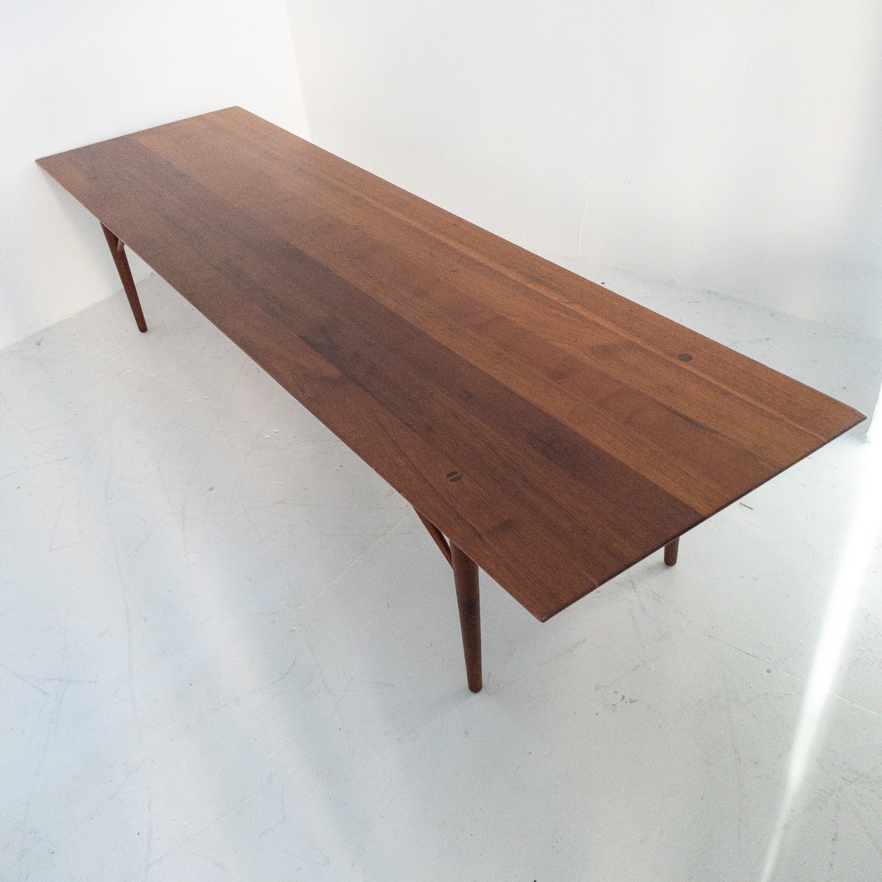 Mid Century-Style Walnut Coffee Table