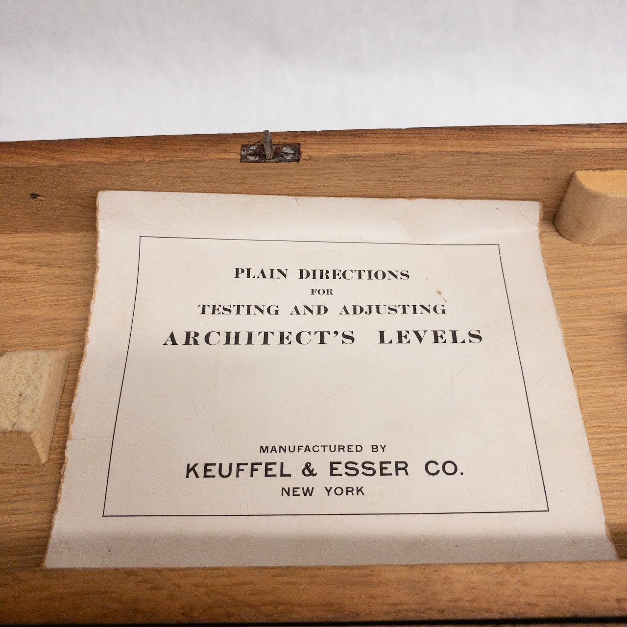 Keuffel & Esser Co. Architects Level System Model 5115