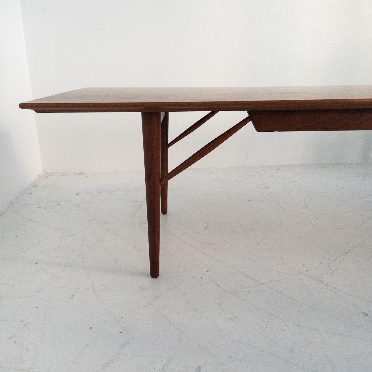 Mid Century-Style Walnut Coffee Table