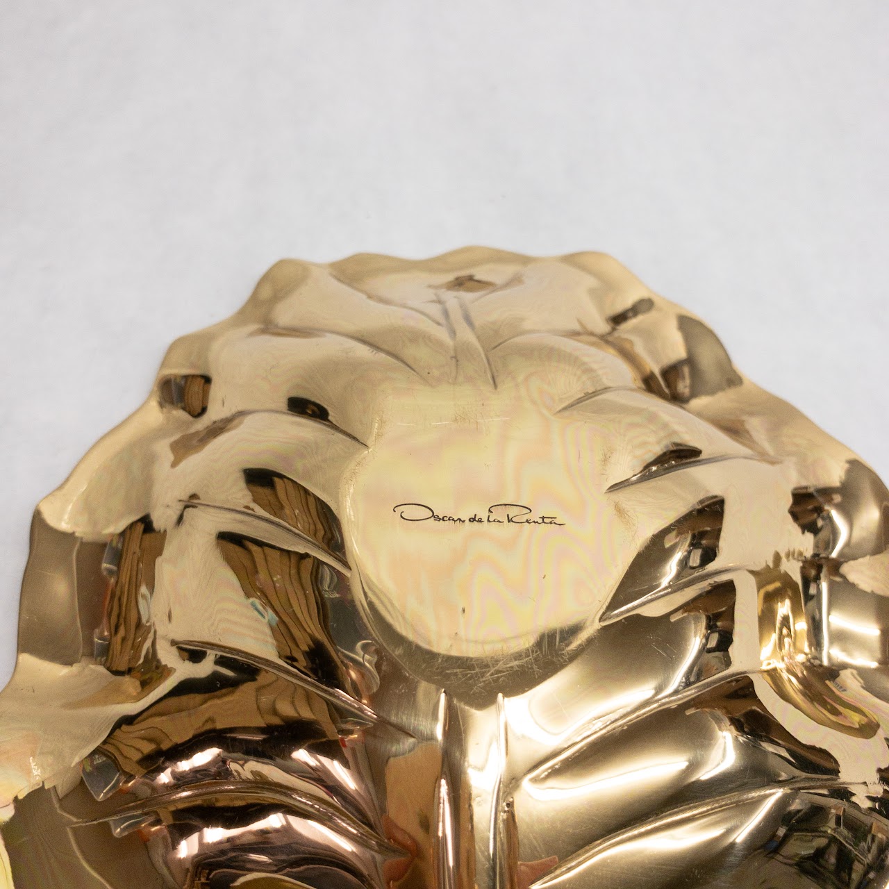 Oscar de la Renta Brass Candy Dish