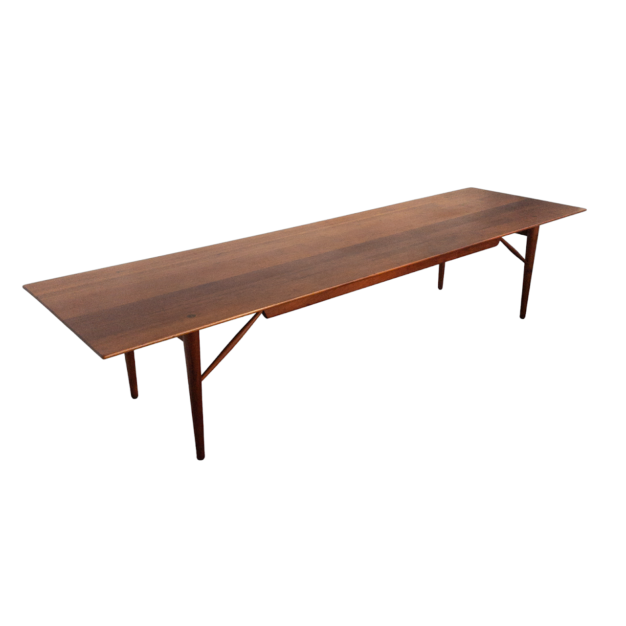 Mid Century-Style Walnut Coffee Table