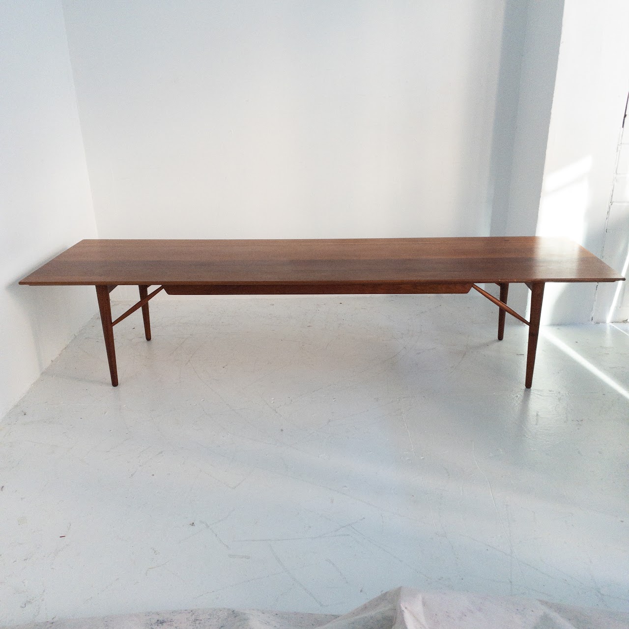 Mid Century-Style Walnut Coffee Table