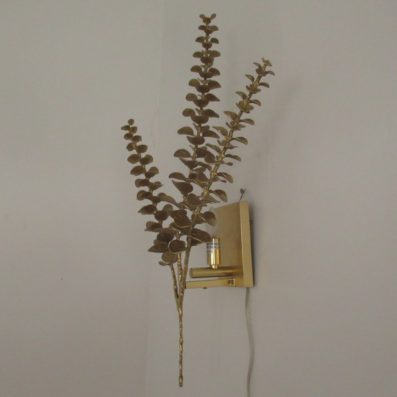 Palecek Eucalyptus Leaf Wall Sconce