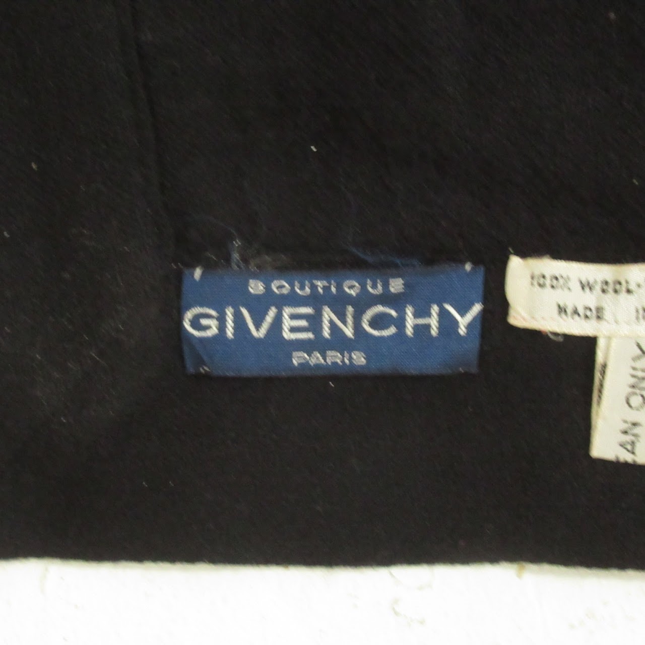 Givenchy Boutique Vintage Wool Shawl