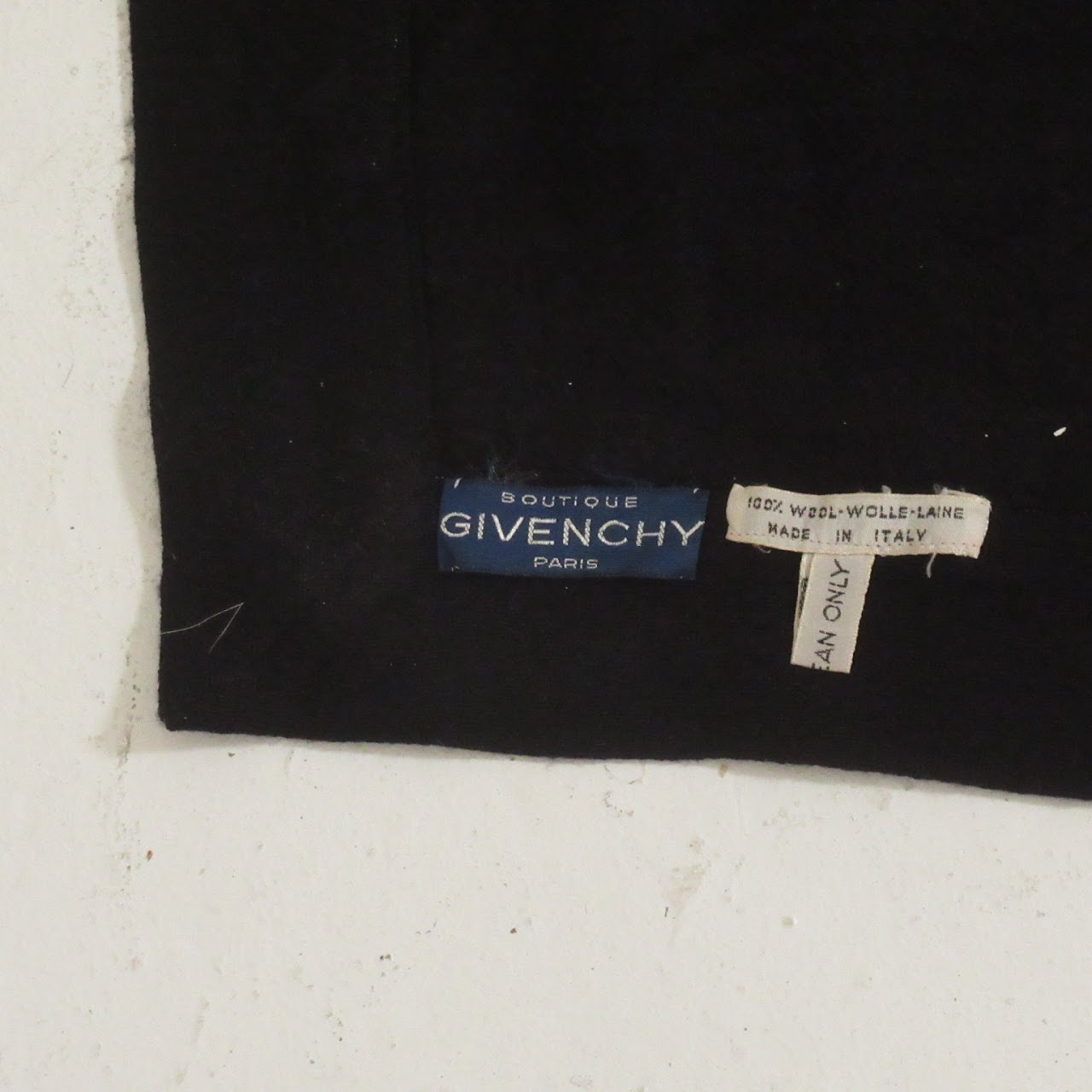 Givenchy Boutique Vintage Wool Shawl